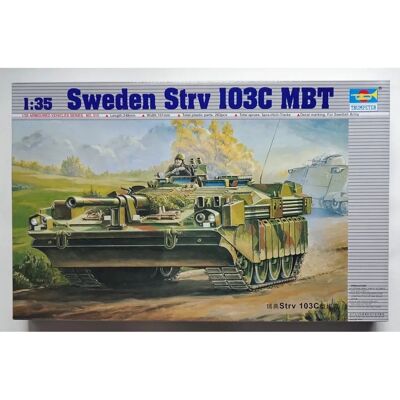 Trumpeter Schweden Strv 103C MBT Modellbausatz 1:35 Trumpeter Schweden Strv 103C MBT Modellbausatz 1:35