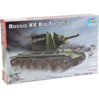 Maqueta KV-1C Big Turret Soviet Tank 1/35 Maqueta KV-1C Big Turret Soviet Tank 1/35