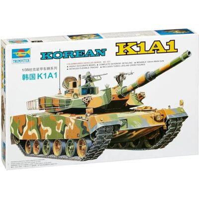 Kit Modello Korean K1A1 1/35 - Trumpeter Veicolo Militare Kit Modello Korean K1A1 1/35 - Trumpeter Veicolo Militare