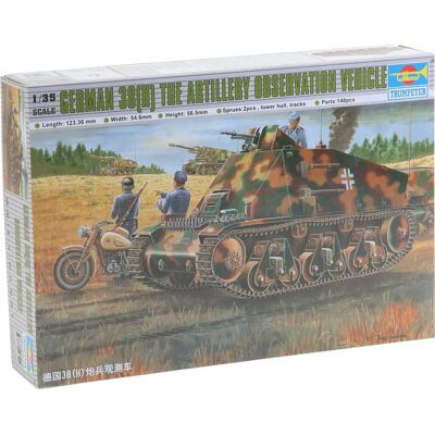 Modellino Hotchkiss 38H(f) Tanque Osservazione - Scala 1/35 - Trumpeter Modellino Hotchkiss 38H(f) Tanque Osservazione - Scala 1/35 - Trumpeter