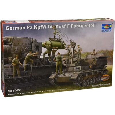 Trumpeter Pz.Kpfw IV Ausf.F Fahrgestell Militärmodell - 1:35 Trumpeter Pz.Kpfw IV Ausf.F Fahrgestell Militärmodell - 1:35