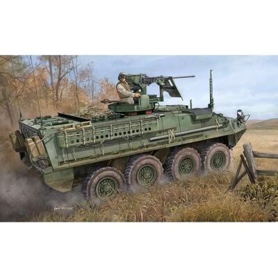 Trumpeter US Army M1131 Stryker FSV Model Kit - 1:35 Scale Trumpeter US Army M1131 Stryker FSV Model Kit - 1:35 Scale