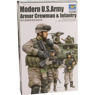 Zestaw figur US Army - Trumpeter - Skala 1:35 Zestaw figur US Army - Trumpeter - Skala 1:35