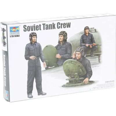 Trumpeter Sovjet Tank Crew 1/35 Model Figuren Trumpeter Sovjet Tank Crew 1/35 Model Figuren