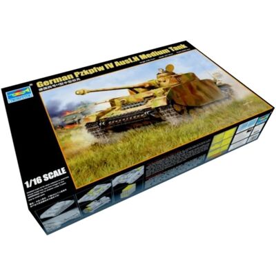 Trumpeter Duitse PZKPFW IV AUSF.H Modelbouw kit Trumpeter Duitse PZKPFW IV AUSF.H Modelbouw kit