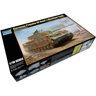 Trumpeter Duits Panzer IV J Modelbouwset - 1:16 Trumpeter Duits Panzer IV J Modelbouwset - 1:16