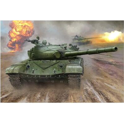 Trumpeter Szovjet T-72B Modell 1985 MBT - 700+ Alkatrész, Méretarány 1:16 Trumpeter Szovjet T-72B Modell 1985 MBT - 700+ Alkatrész, Méretarány 1:16