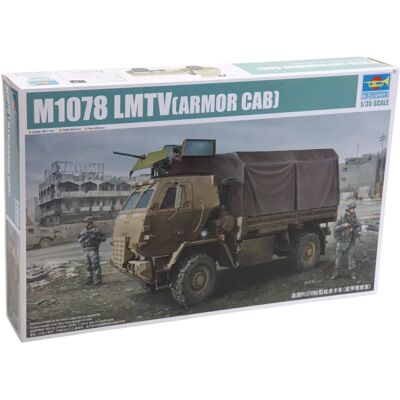 Trumpeter M1078 FMTV Standard Cargo Truck con Cabina Blindada - Maqueta de avión Trumpeter M1078 FMTV Standard Cargo Truck con Cabina Blindada - Maqueta de avión