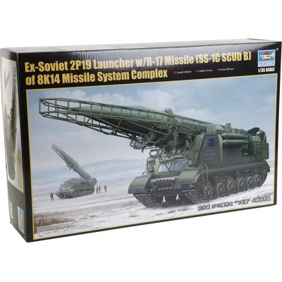 Trumpeter militaire model kit - 1:35 schaal - Ex-Soviet 2P19 lanceer met R-17 missile Trumpeter militaire model kit - 1:35 schaal - Ex-Soviet 2P19 lanceer met R-17 missile