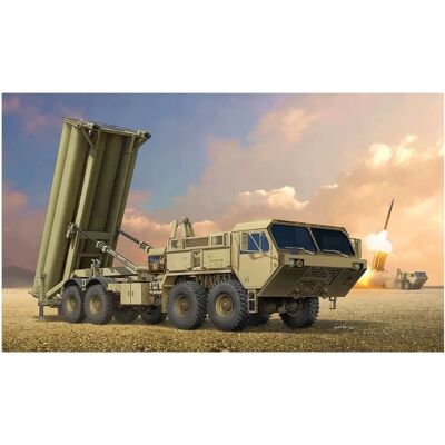 Trumpeter High Altitude Area Defense Terminal (THAAD) Model Truck Kit - 1/35 Trumpeter High Altitude Area Defense Terminal (THAAD) Model Truck Kit - 1/35