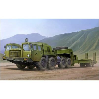 Trumpeter MAZ7410 W / CHMZAP-5247G 1:35 Truck model kit Trumpeter MAZ7410 W / CHMZAP-5247G 1:35 Truck model kit