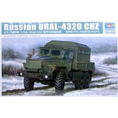 Trumpeter URAL-4320 CHZ Militärmodellbausatz - 1:35 Trumpeter URAL-4320 CHZ Militärmodellbausatz - 1:35