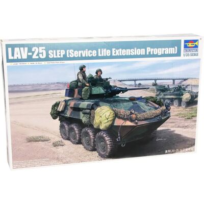 Zestaw modelu samolotu LAV-25 SLEP Trumpeter - Plastikowy model samolotu Zestaw modelu samolotu LAV-25 SLEP Trumpeter - Plastikowy model samolotu