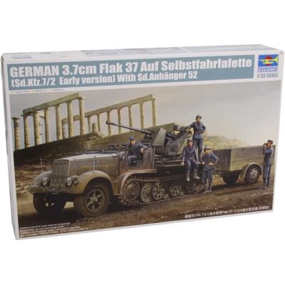 Trumpeter 1:35 Méretarány Német 3.7cm Flak 37 Modell Trumpeter 1:35 Méretarány Német 3.7cm Flak 37 Modell