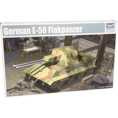 Trumpeter E-50 Flakpanzer Flygplansmodell - 3 Varianter Trumpeter E-50 Flakpanzer Flygplansmodell - 3 Varianter