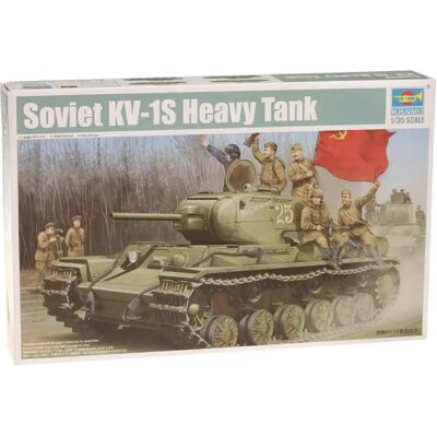 Trumpeter Char Lourd Soviétique KV-1S - Maquette d'avion - Publicité Trumpeter Char Lourd Soviétique KV-1S - Maquette d'avion - Publicité