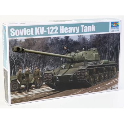 Kit de modelo de tanque pesado KV-122 de Trumpeter - Modelo de avión Kit de modelo de tanque pesado KV-122 de Trumpeter - Modelo de avión