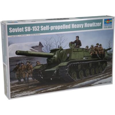 Modellini di aerei Su-152 Heavy Howitzer - Trumpeter - 1:35 Modellini di aerei Su-152 Heavy Howitzer - Trumpeter - 1:35