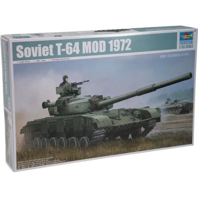Model T-64A Trumpeter - Pojazd wojskowy - 1972 Model T-64A Trumpeter - Pojazd wojskowy - 1972