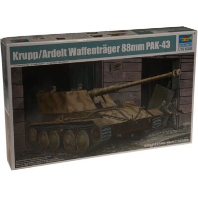 Trumpeter PAK-43 88mm Waffentrager Modello di aereo - Informazioni sulla scala disponibili Trumpeter PAK-43 88mm Waffentrager Modello di aereo - Informazioni sulla scala disponibili