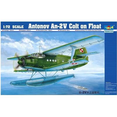 Trumpeter Antonov An-2 Colt Modellbausatz - Maßstab 1:72 Trumpeter Antonov An-2 Colt Modellbausatz - Maßstab 1:72