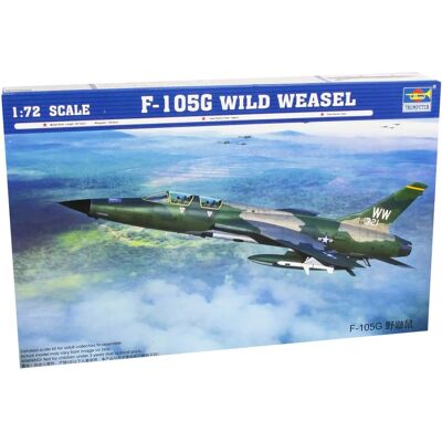 Kit de modelo F-105G Thunderchief 1/72 Trumpeter Kit de modelo F-105G Thunderchief 1/72 Trumpeter
