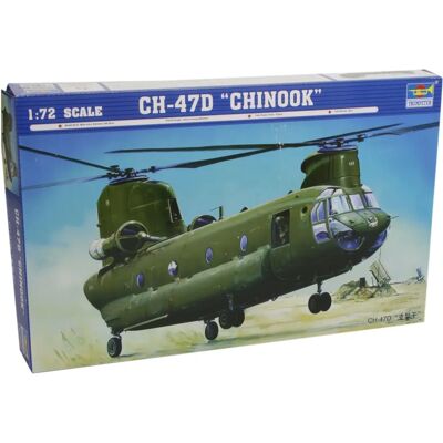 Zestaw modelu helikoptera CH-47D CHINOOK 1/72 od Trumpeter Zestaw modelu helikoptera CH-47D CHINOOK 1/72 od Trumpeter