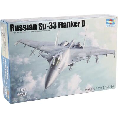 Trumpeter Sukhoi SU-33 Flanker D - Modelbouwset Trumpeter Sukhoi SU-33 Flanker D - Modelbouwset