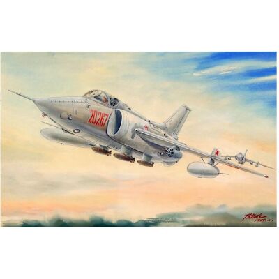 Kit de Modelo Nanchang Q-5C de Trumpeter - Escala 1:72 - Avión Kit de Modelo Nanchang Q-5C de Trumpeter - Escala 1:72 - Avión