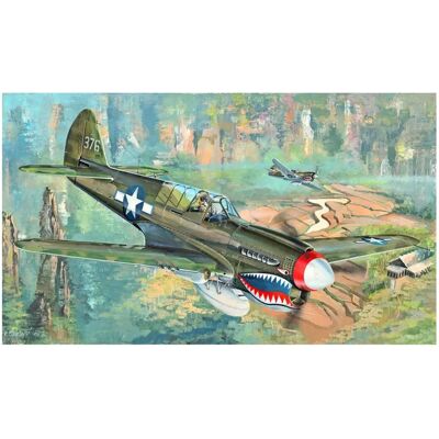 Trumpeter Scale 1:32 Aircraft Model Kit - Airplane Replica Trumpeter Scale 1:32 Aircraft Model Kit - Airplane Replica