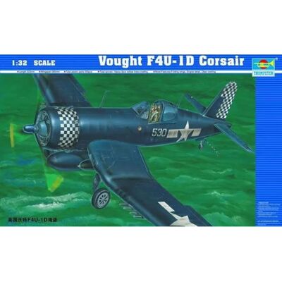 Maquette Vought F4U-1D Corsair Trumpeter - Avion de Guerre WWII - Publicité Maquette Vought F4U-1D Corsair Trumpeter - Avion de Guerre WWII - Publicité