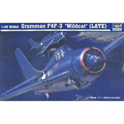Trumpeter F4F-3 WILDCAT 1/32 Flugzeugmodellbausatz - Flugzeug Trumpeter F4F-3 WILDCAT 1/32 Flugzeugmodellbausatz - Flugzeug