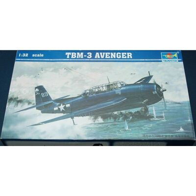 Modellino TBM-3 AVENGER 1/32 - Trumpeter Kit di aereo Modellino TBM-3 AVENGER 1/32 - Trumpeter Kit di aereo