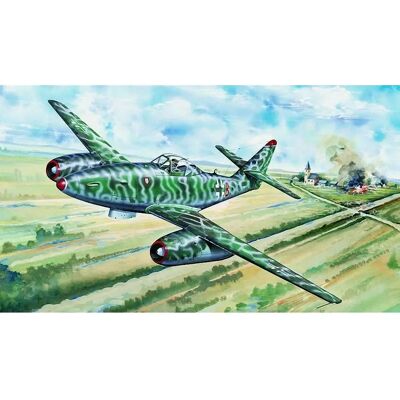Kit de modèle Messerschmitt Me 262A-2a - Échelle 1:32 - Publicité Kit de modèle Messerschmitt Me 262A-2a - Échelle 1:32 - Publicité
