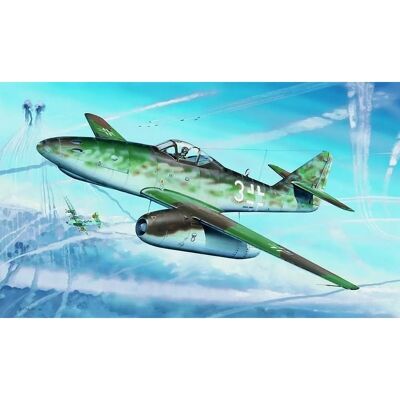 Trumpeter ME 262 A-1A 1:32 Modellflygplan - Tungt beväpning Trumpeter ME 262 A-1A 1:32 Modellflygplan - Tungt beväpning