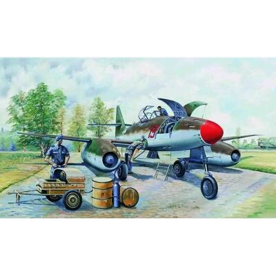 Trumpeter Me 262A-1 Scale Model Kit - Transparent - Airplane Trumpeter Me 262A-1 Scale Model Kit - Transparent - Airplane