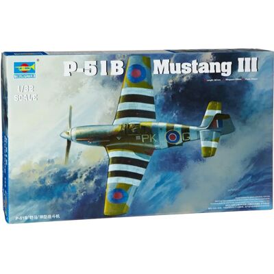 Trumpeter RAF MUSTANG MK.III 1:32 Modellbausatz - Flugzeug Trumpeter RAF MUSTANG MK.III 1:32 Modellbausatz - Flugzeug