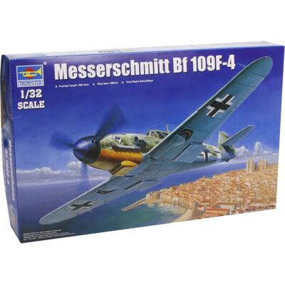 Trumpeter Messerschmitt Bf 109F-4 Modellkészlet - Méretarány 1:32 - Repülőgép Trumpeter Messerschmitt Bf 109F-4 Modellkészlet - Méretarány 1:32 - Repülőgép