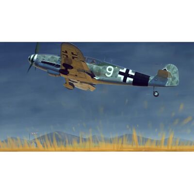 Trumpeter Messerschmitt Bf 109G-10 Model Kit - Airplane Trumpeter Messerschmitt Bf 109G-10 Model Kit - Airplane