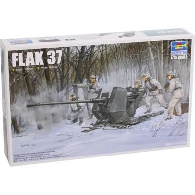 Trumpeter 1:35 Military Model Kit - FLAK 37 Anti-Aircraft Gun Trumpeter 1:35 Military Model Kit - FLAK 37 Anti-Aircraft Gun