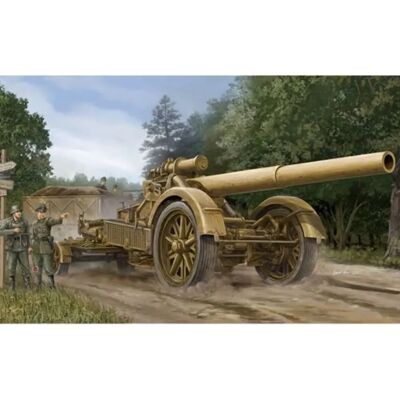 Trumpeter 1/35 Scale German 21cm Morser Heavy Artillery Military Model Kit Trumpeter 1/35 Scale German 21cm Morser Heavy Artillery Military Model Kit