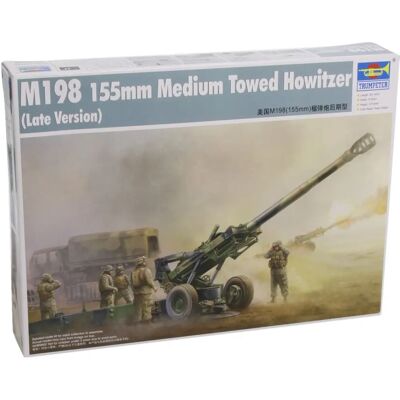 Trumpeter M198 Medium Towed Howitzer - Aircraft Model Kit Trumpeter M198 Medium Towed Howitzer - Aircraft Model Kit