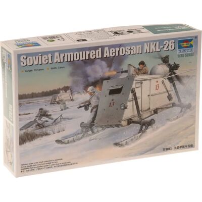 Trumpeter NKL-26 Armoured Aerosan Modell - Flygplansset Trumpeter NKL-26 Armoured Aerosan Modell - Flygplansset