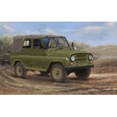 Trumpeter UAZ-469 Véhicule tout-terrain soviétique - Maquette d'avion - Publicité Trumpeter UAZ-469 Véhicule tout-terrain soviétique - Maquette d'avion - Publicité
