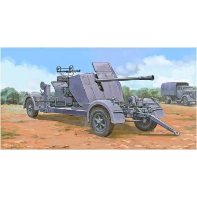 Trumpeter 1:35 German 5cm FLAK 41 Military Model Kit Trumpeter 1:35 German 5cm FLAK 41 Military Model Kit