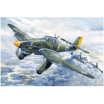 Trumpeter Junkers Ju 87A Stuka 1:24 - Maquette d'avion - Publicité Trumpeter Junkers Ju 87A Stuka 1:24 - Maquette d'avion - Publicité