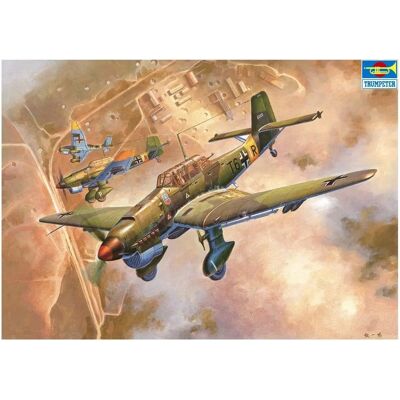 Kit d'avion Trumpeter - Échelle 1:24 - Détails réalistes - Publicité Kit d'avion Trumpeter - Échelle 1:24 - Détails réalistes - Publicité