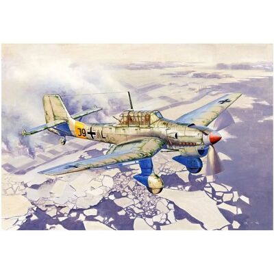 Model samolotu Trumpeter Junkers Ju-87B-2 / U4 Stuka 1/24 Model samolotu Trumpeter Junkers Ju-87B-2 / U4 Stuka 1/24