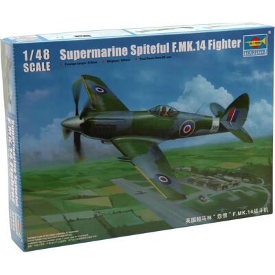 Trumpeter Supermarine Spiteful F.MK.14 Modellbausatz - 1/48 Scale Trumpeter Supermarine Spiteful F.MK.14 Modellbausatz - 1/48 Scale