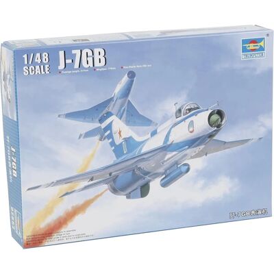 Trumpeter J-7GB Fighter 1:48 - Maqueta de avión Trumpeter J-7GB Fighter 1:48 - Maqueta de avión